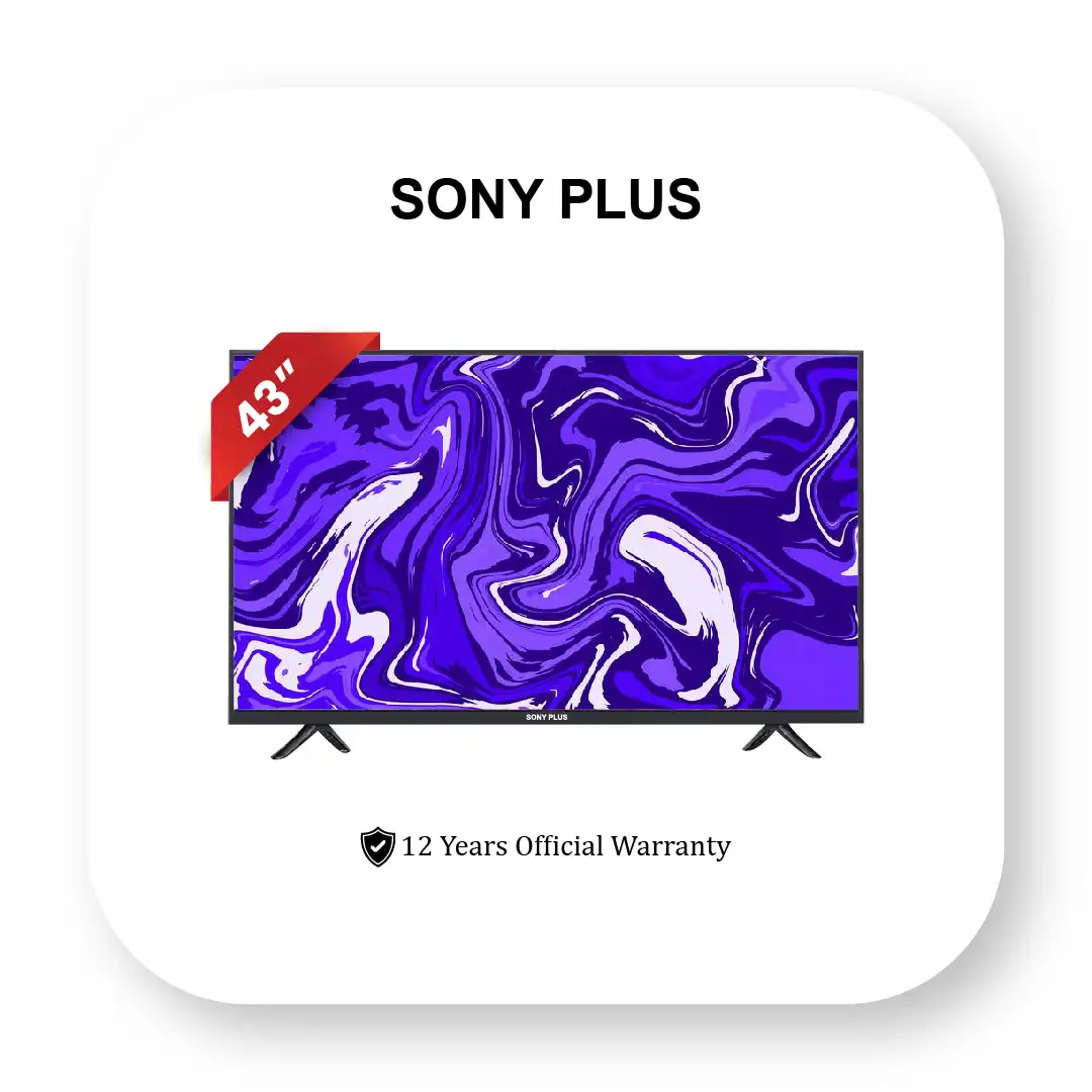 Sony Plus 43 Inch Frameless Smart Android LED TV