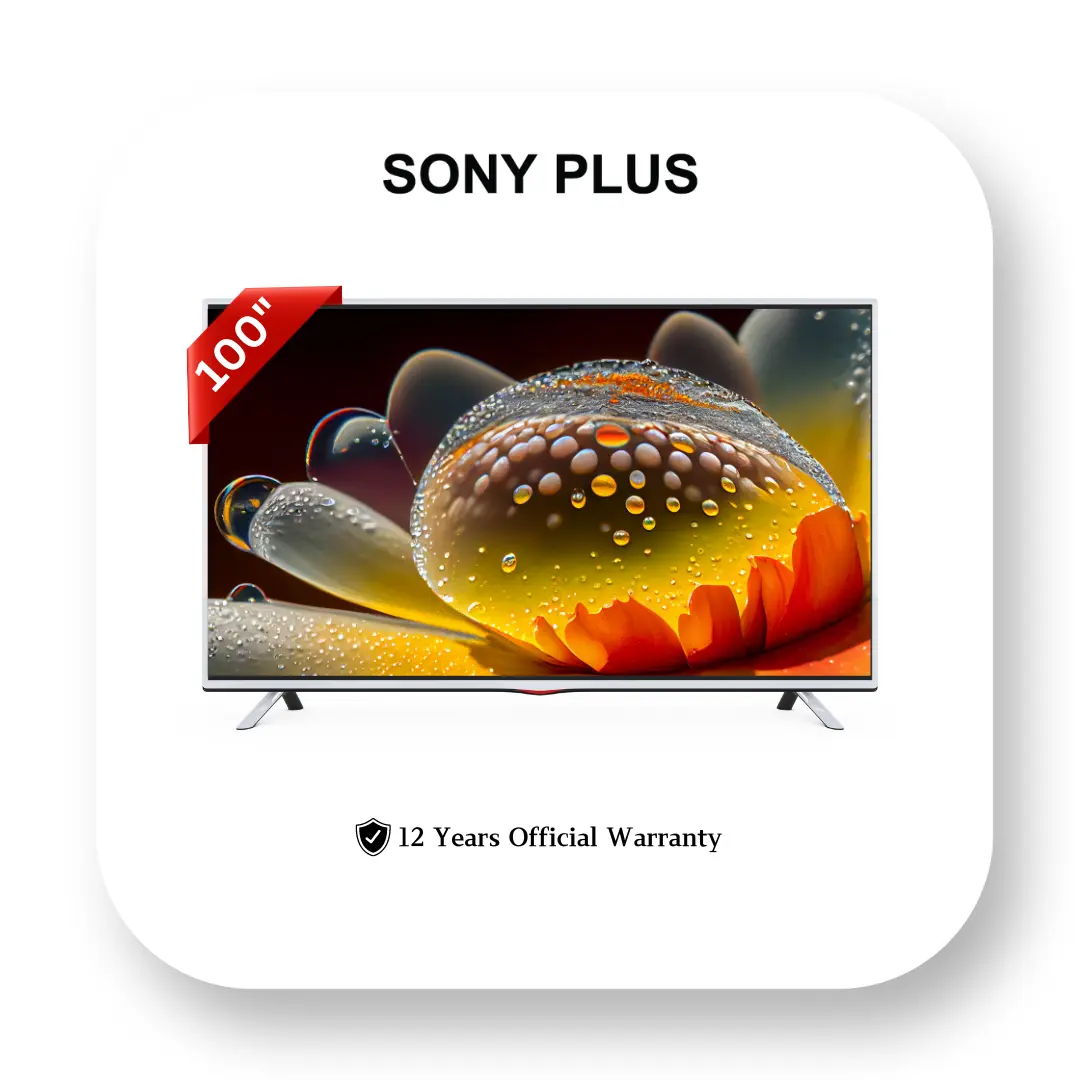 100" 4K Ultra HD HDR Professional Display SONY PLUS