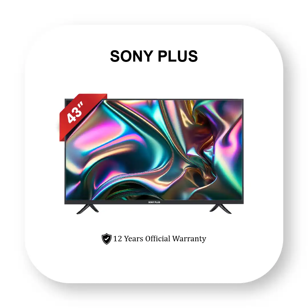 43 Inch Double Glass Voice Control 4K Smart Android QLED TV
